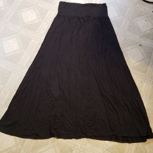 Maternity high waisted black skirt. Never worn.